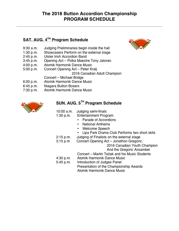 PROGRAM AGENDA Highlights