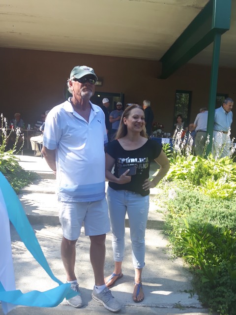 Vida Godina and Friend